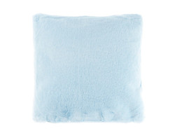 Fur Cushion - Blue