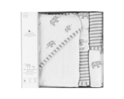 Bath Gift Set - Gray Elephant