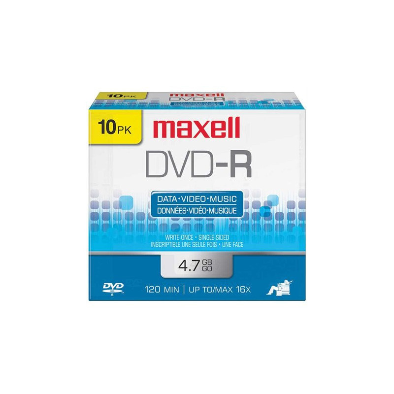 Maxell Disque DVD-R inscriptible 16x