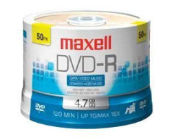 Maxell Disque DVD-R inscriptible 16x