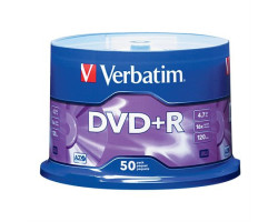 Verbatim Disque inscriptible DVD+R 16x