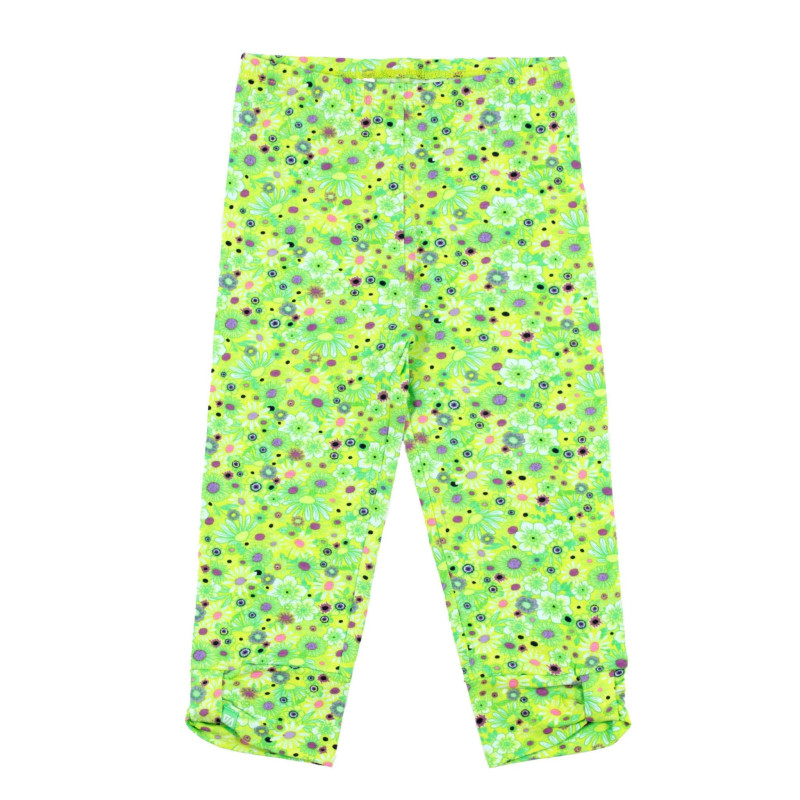 Nanö Legging 3/4 Fleurs Paix 7-12ans