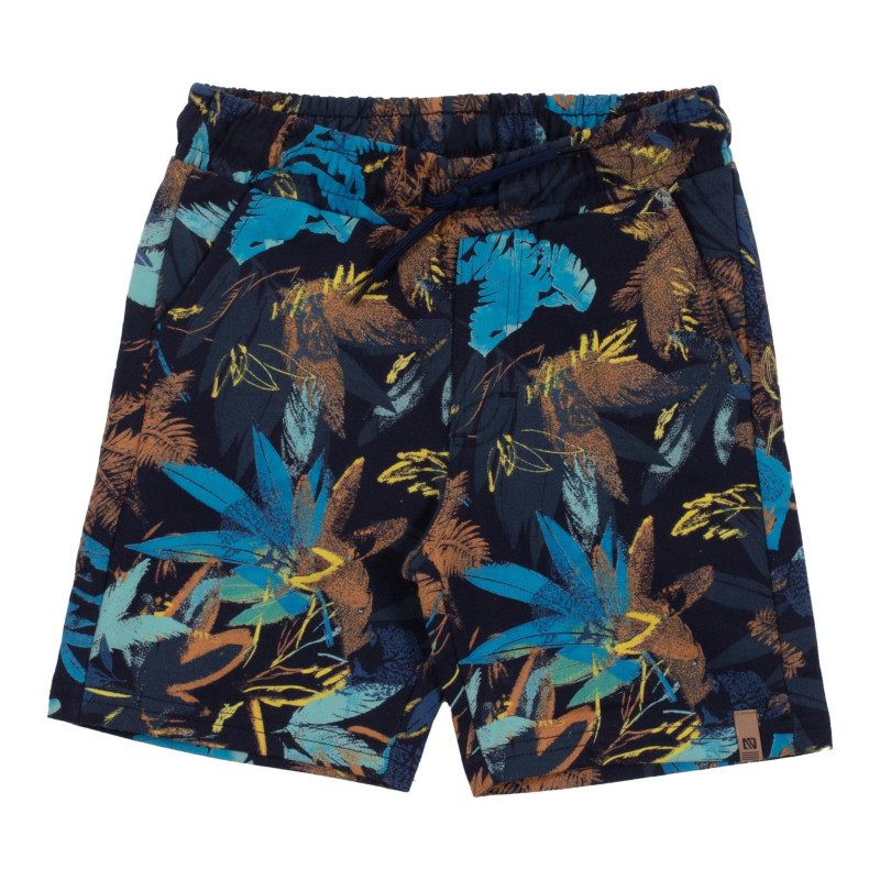 Safari Print Bermuda Shorts, 7-12 years