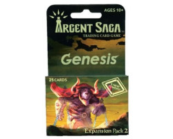 Argent saga -  paquet extension 2 (25 cartes) -  genesis