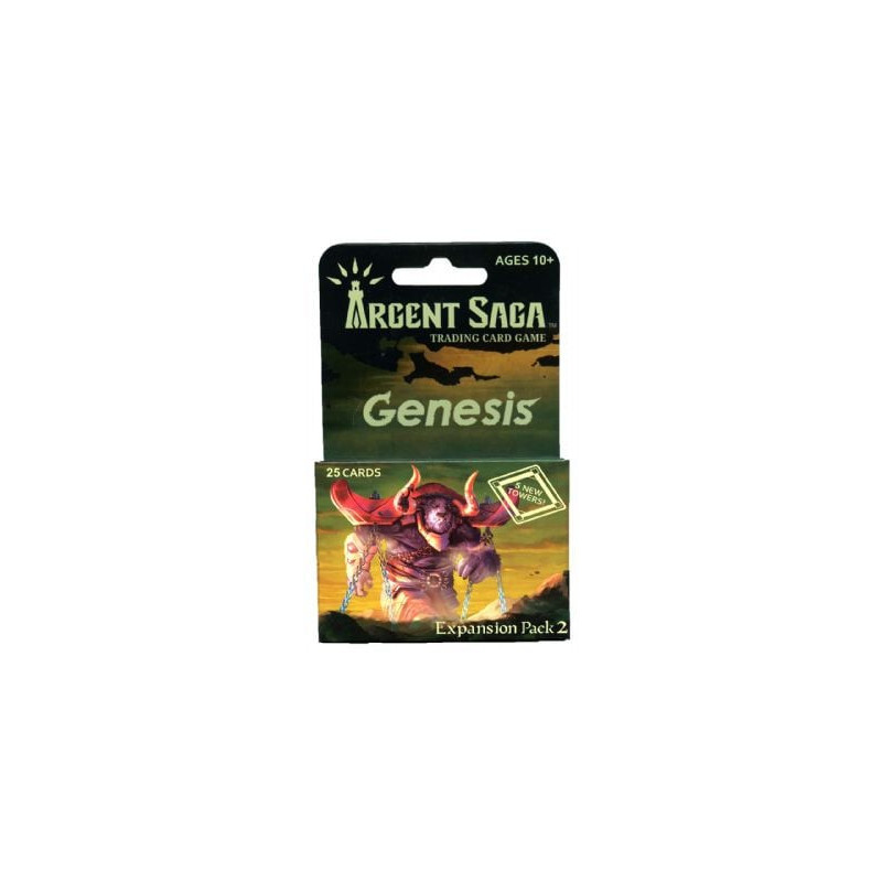 Argent saga -  paquet extension 2 (25 cartes) -  genesis