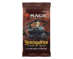 Magic the gathering -  paquet booster draft (anglais) (p15/b36/c6) -  strixhaven school of mages