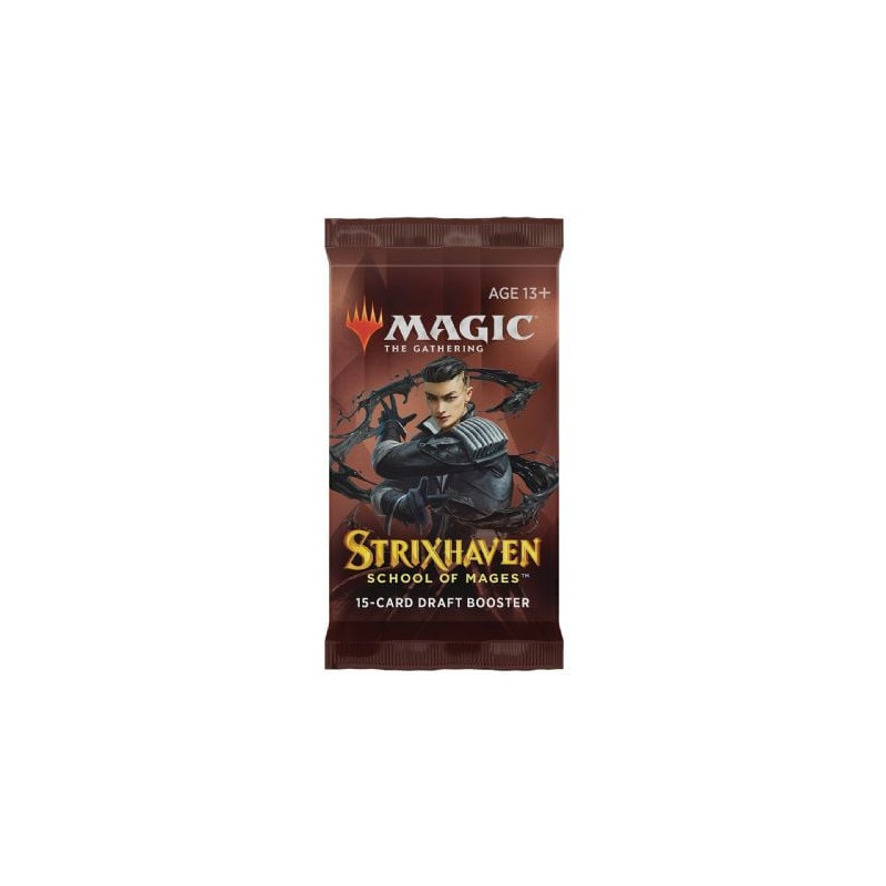 Magic the gathering -  paquet booster draft (anglais) (p15/b36/c6) -  strixhaven school of mages