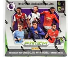 2020-21 soccer -  panini prizm premier league h2 hybrid hobby box