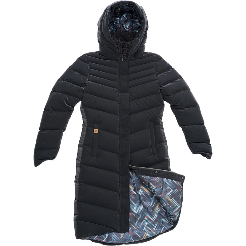 Canmore Long Quilted Coat - Women's