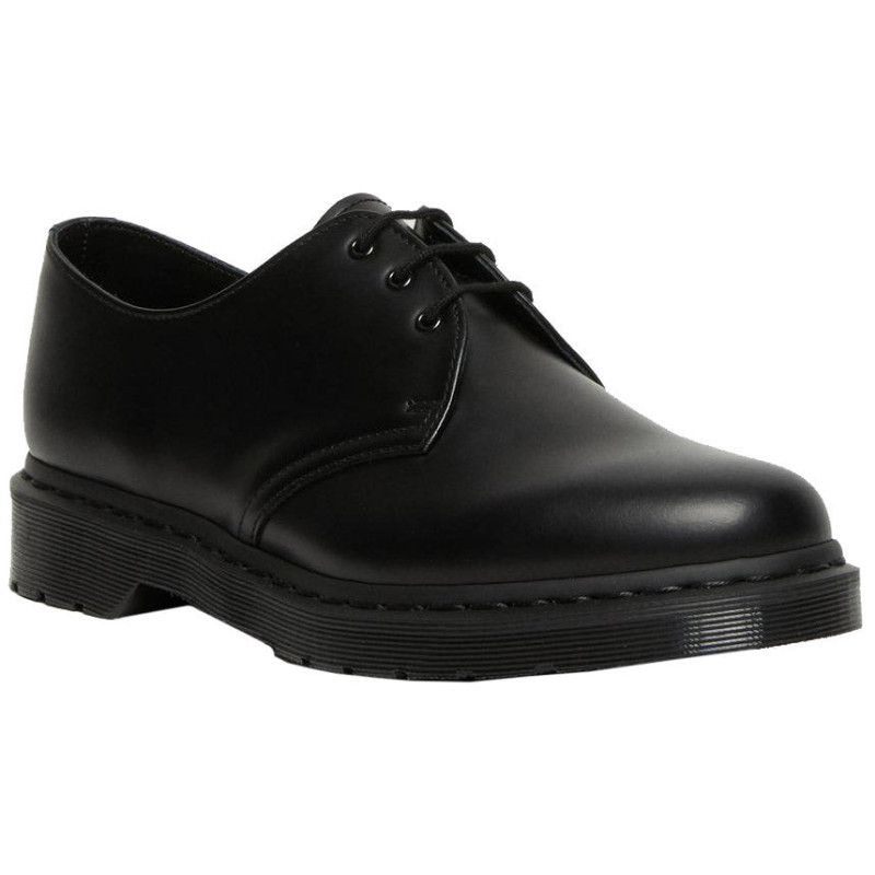 Dr. Martens Chaussures en cuir 1461 Mono Oxford Smooth - Unisexe