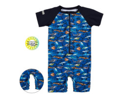 Shark UV swimsuit 9-24 months