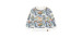 Fleece sweater in French Terry and prints - Big Boy