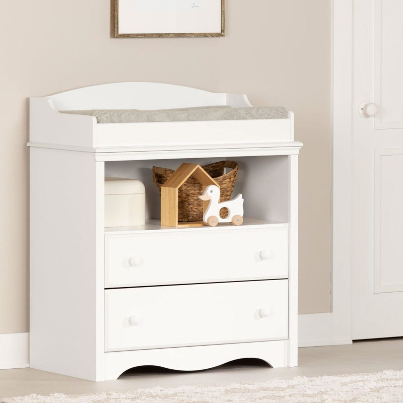 Angel Changing Table - Solid White