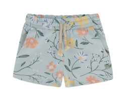 Printed French Terry Shorts - Big Girls