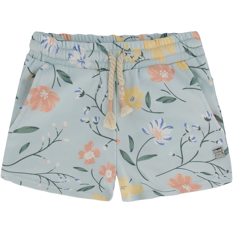 Printed French Terry Shorts - Big Girls