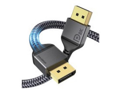 Bestcost.ca DisplayPort à DisplayPort Male à Male Cable Tressé 3M / 10 Pied