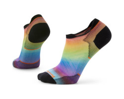 Run Zero Cushion Pride Rainbow Print Low Socks - Women's