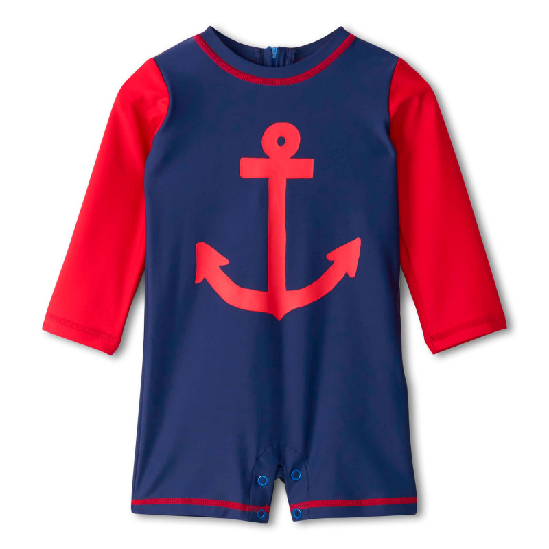 Anchor One Piece UV Swimsuit 3-24 months