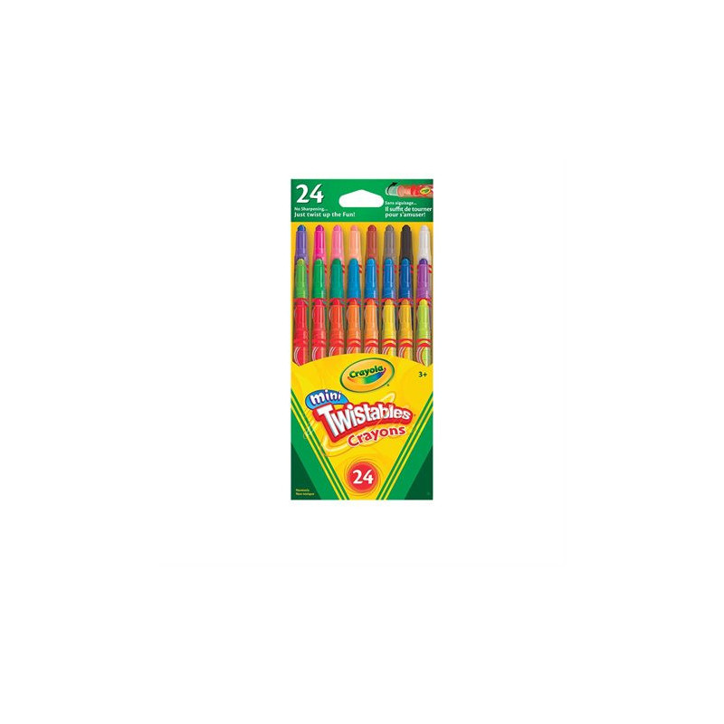 Crayola Crayons de cire Mini-Twistables