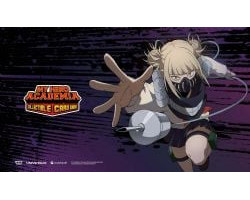 My hero academia card game -  surface de jeu - himiko toga (61cm x 35cm) -  jet burn