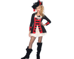 Pirates -  costume de jolie pirate (adolescente)