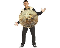 Costume de bitcoin (adulte)