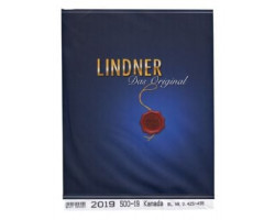 Lindner canada -  supplément 2019 avec pochettes