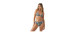 Tatum Encinitas High-Waisted Printed Bikini Bottom - Women's