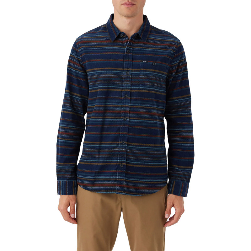 Caruso Striped Button-Down Shirt - Men's