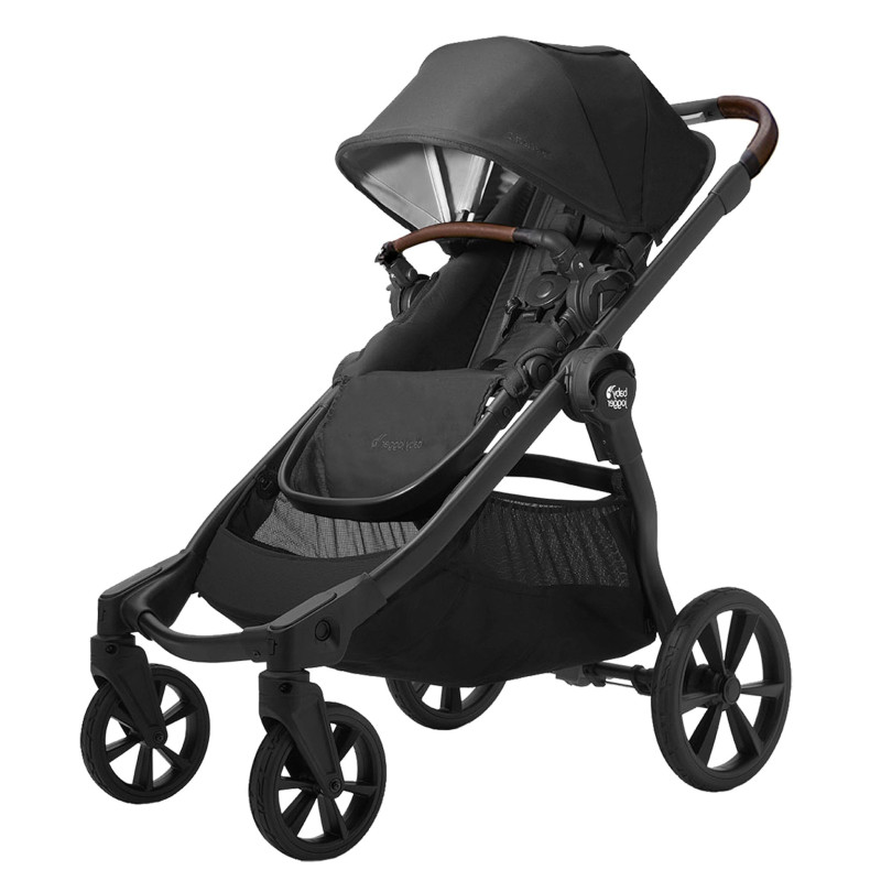 Baby Jogger Poussette City Select2 avec Tencel - Noir