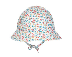 UV Floral Hat 0-9 months