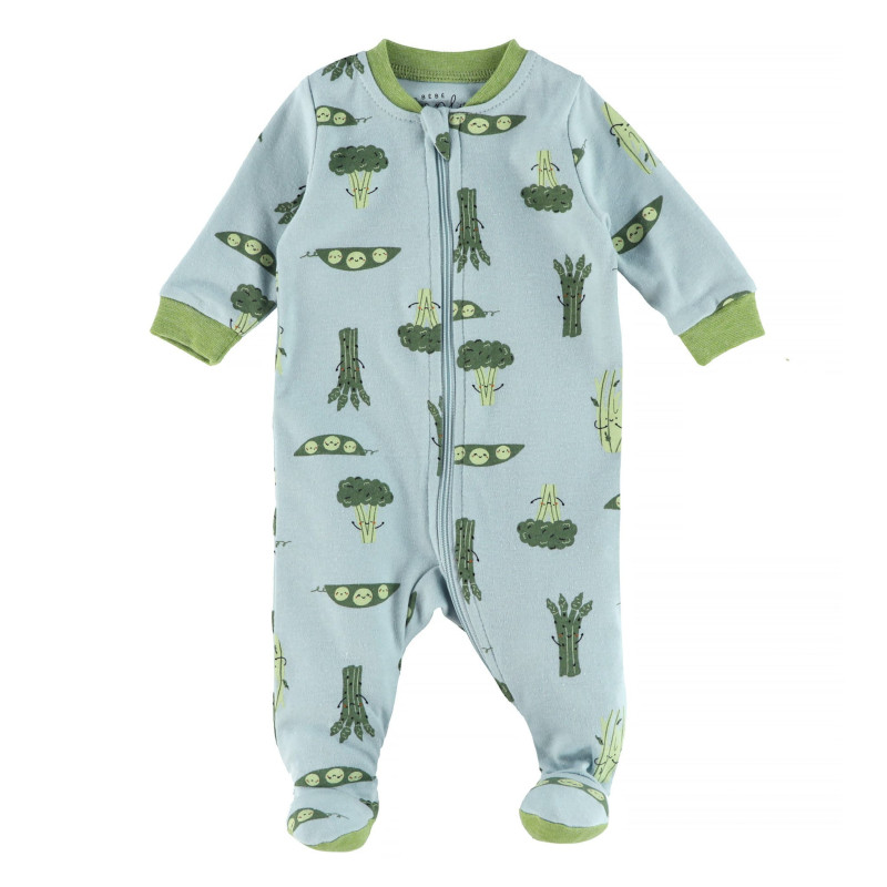 Peas Vegetable Pajamas 0-30 months