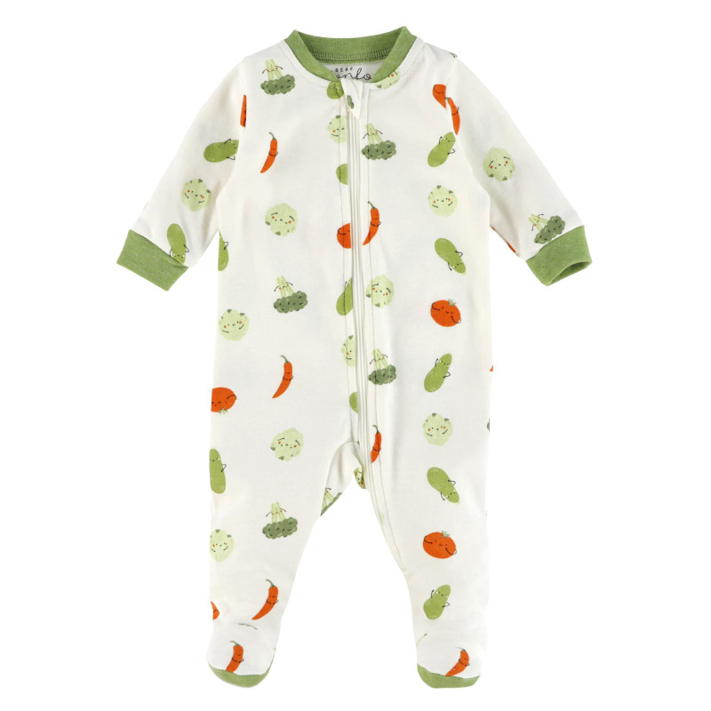 Vegetable Pajamas 0-30 months