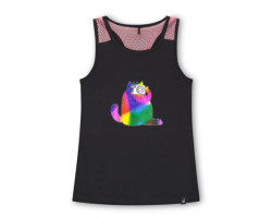 Deux par Deux Camisole Chat Copines 3-6ans