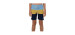 Beacons 2 Elastic Swim Shorts - Boy
