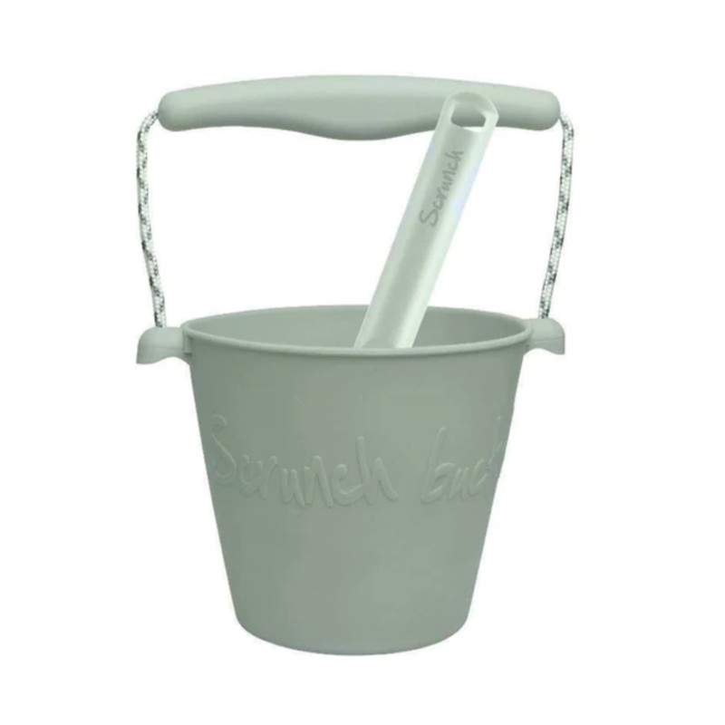 Bucket with Shovel - Sage