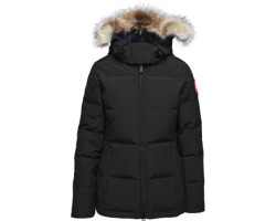 Chelsea parka with fur -...