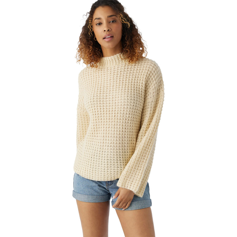 Fawn Long Sleeve Mock Neck Sweater - Women's