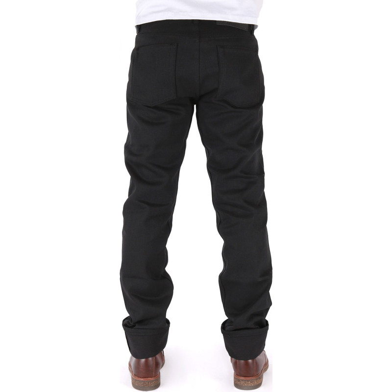 Weird Guy Jeans - Solid Black Selvedge - Men's