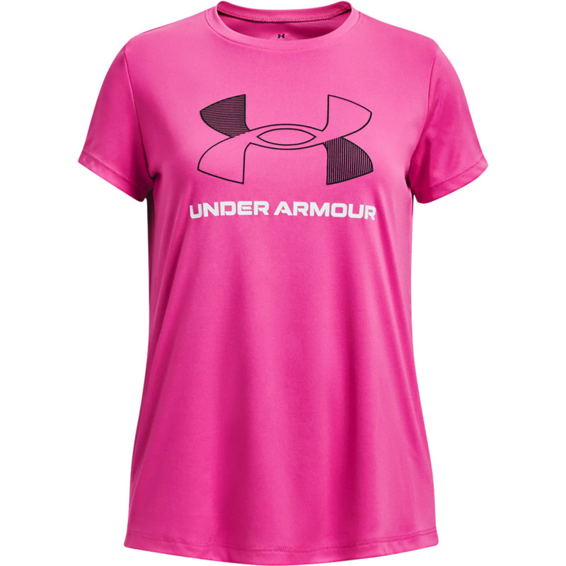UA Tech Big Logo T-Shirt - Girls