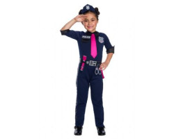Barbie -  costume de barbie policière (enfant) -  barbie