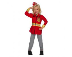 Barbie -  costume de pompier (enfant)