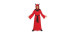 Diable -  costume de robe du diable (enfant)
