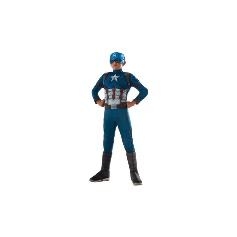 Captain america -  costume retro du captain america (enfant) -  avengers : infinity war