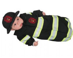 Pompiers -  costume de pompier (bébé & jeune enfant)