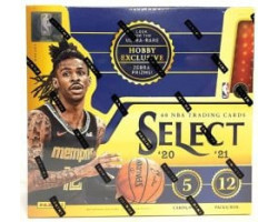 2020-21 basketball -  panini select hobby box