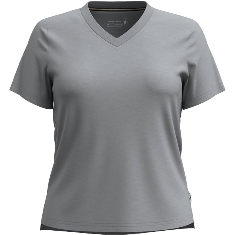Smartwool T-shirt à manches courtes et col en V Perfect - Femme