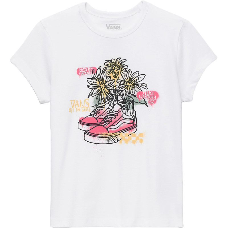 Vans T-shirt Daisy Shoe Mini - Fille