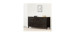 Double Desk 6 Drawers - Gravity Antique Black