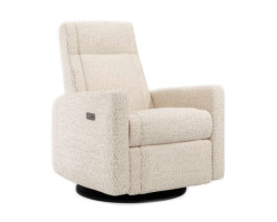 Nelly Rocking and Swivel Chair - Puppy Sand with Electric Mechanism